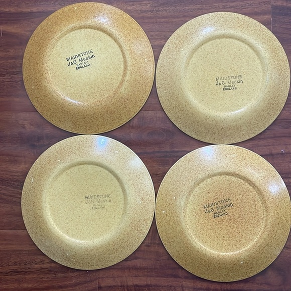 COPY - 💛4 MAIDSTONE 6” plates Made in England VTG - Picture 5 of 10